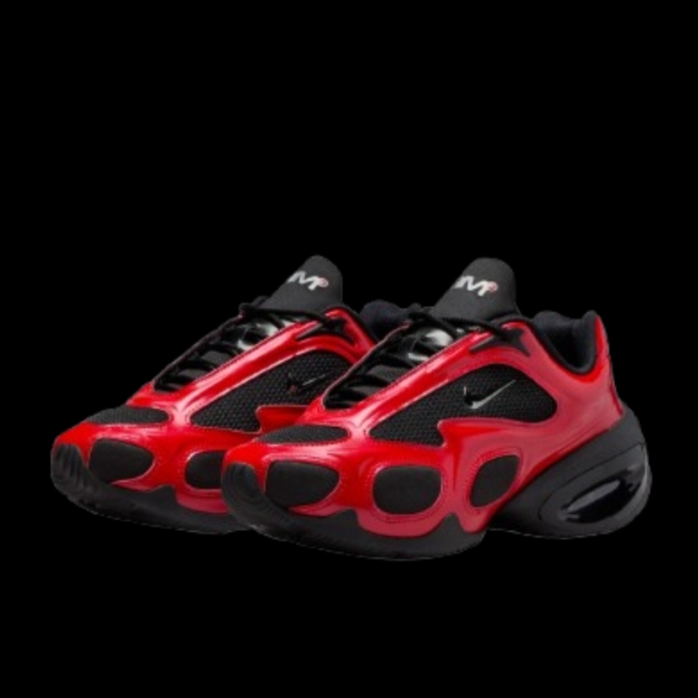 Nike Air Max Muse Womens Size 8.5 Red Black Silver